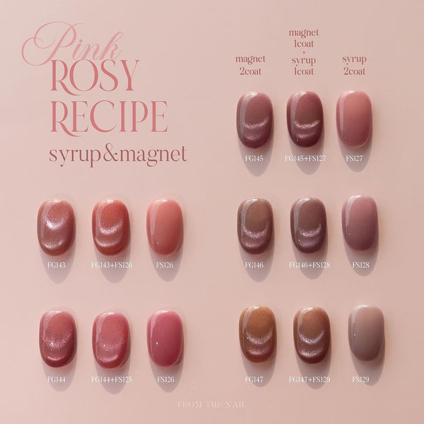 Fgel Rosy Collection - 10 Magnetic Colour Set