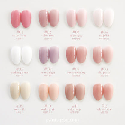 Yogurt Nail Kr. Blossom Ending Collection (Full Set)