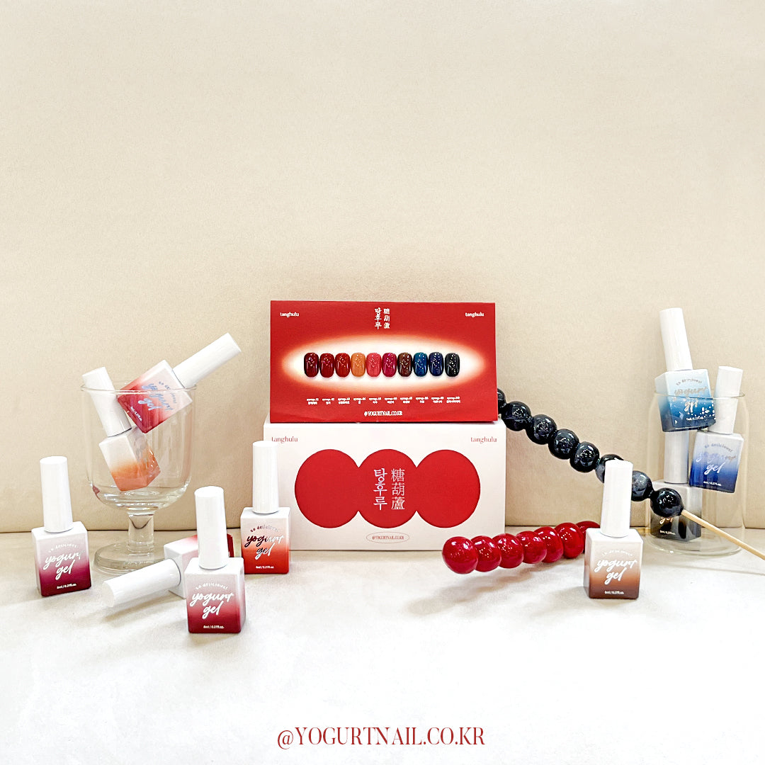 Yogurt Nail Kr. Tanghulu Collection (Full Set/Individual Colors Available)