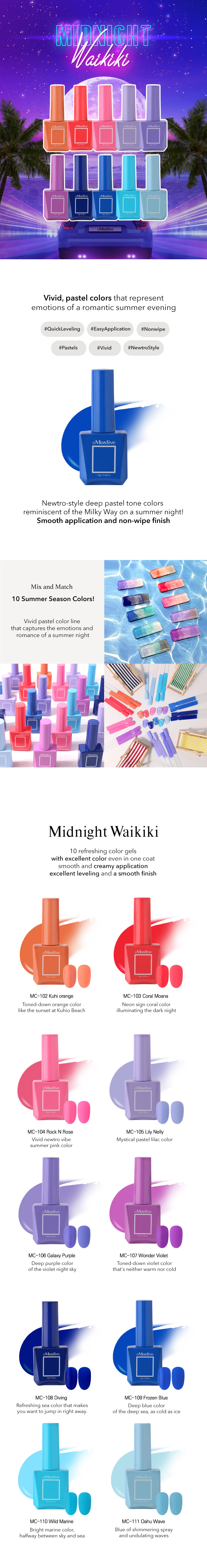 Mostive Midnight Waikiki (Full Set)