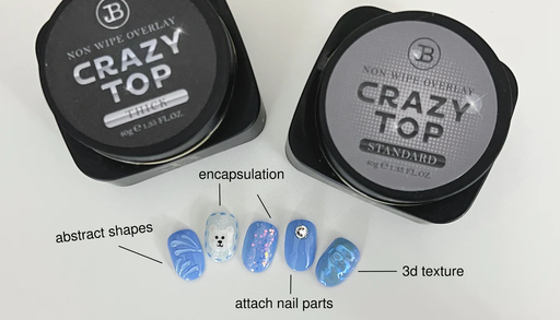 JIN.B Crazy Top Gel (25g Thick)