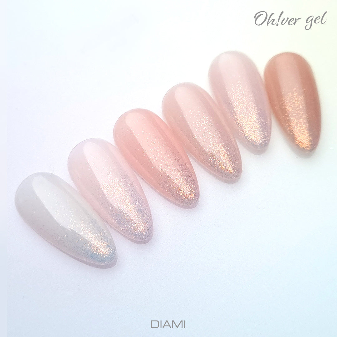 DIAMI Oh!Ver Builder Gel Set (6 pcs)